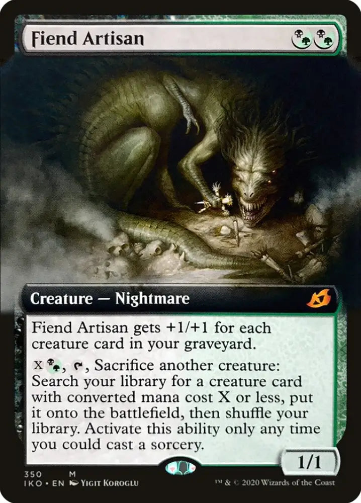 Fiend Artisan (Extended Art) [Ikoria: Lair of Behemoths] - MTG Single