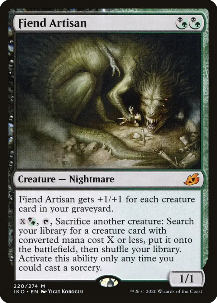 Fiend Artisan [Ikoria: Lair of Behemoths] - MTG Single