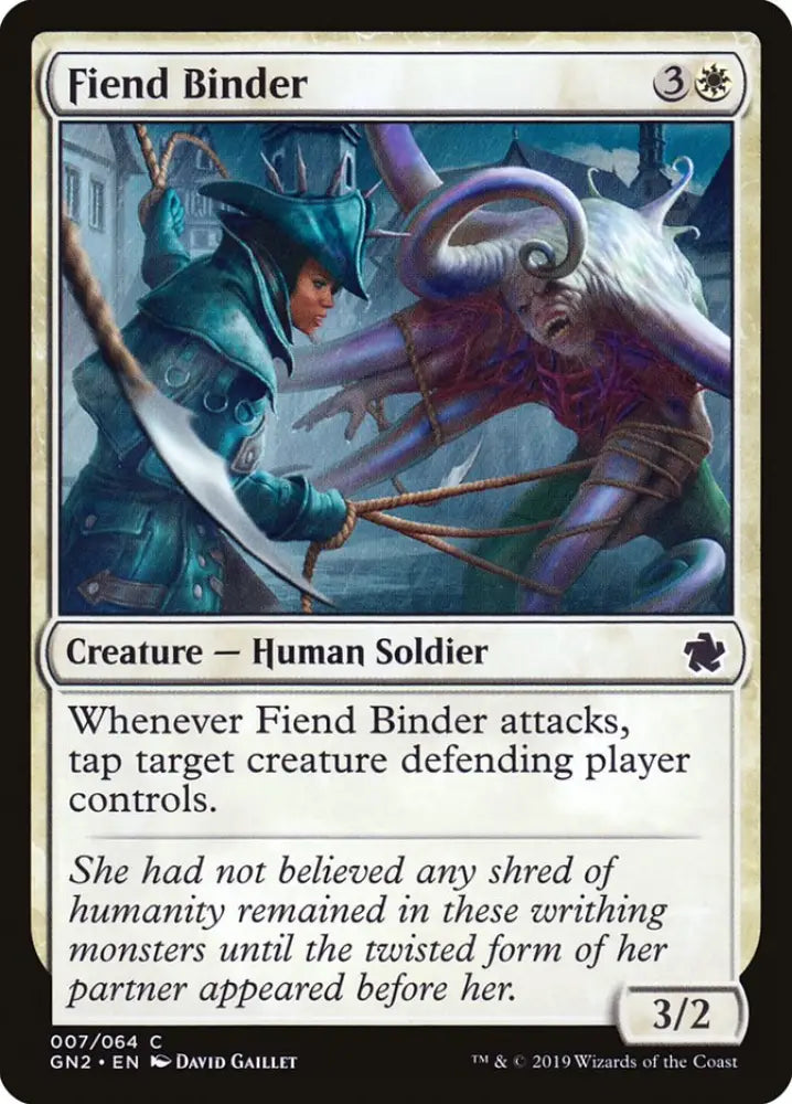 Fiend Binder [Game Night 2019] - MTG Single