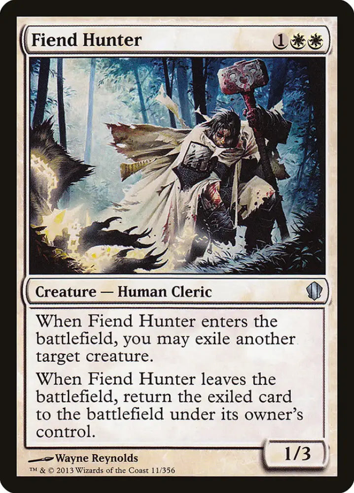 Fiend Hunter [Commander 2013] - MTG Single