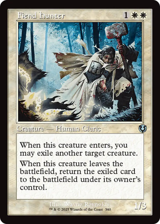 Fiend Hunter (Retro Frame) [Innistrad Remastered] - MTG Single