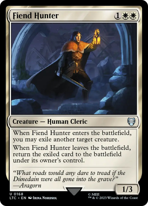 Fiend Hunter [The Lord of the Rings: Tales of Middle-Earth Commander] - MTG Single