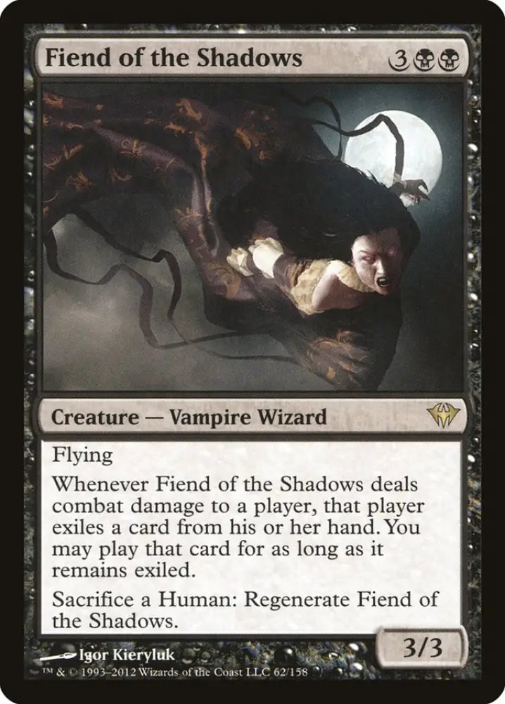 Fiend of the Shadows [Dark Ascension] - MTG Single
