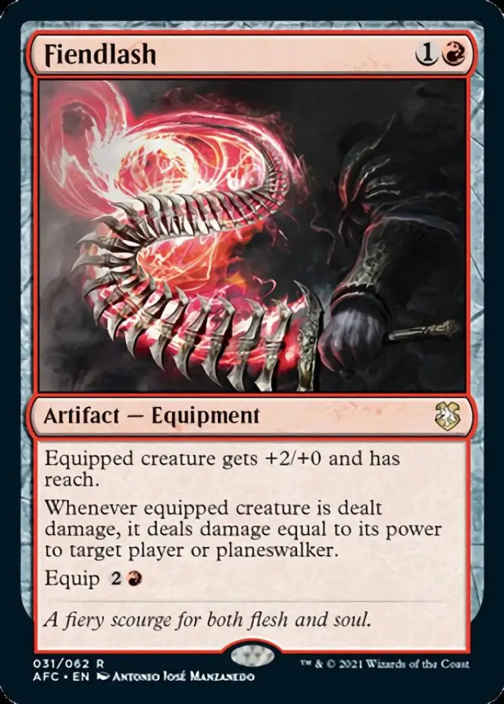 Fiendlash [Dungeons & Dragons: Adventures in the Forgotten Realms Commander] - MTG Single