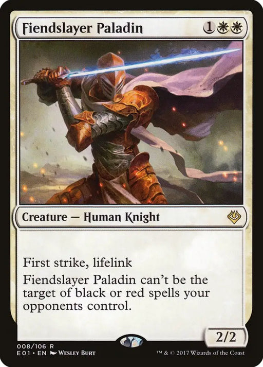 Fiendslayer Paladin [Archenemy: Nicol Bolas] - MTG Single