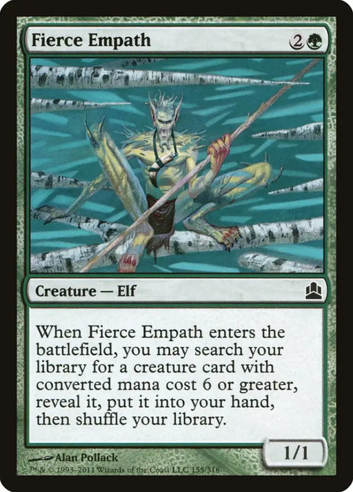 Fierce Empath [Commander 2011] - MTG Single