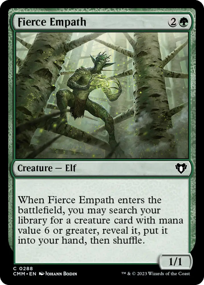 Fierce Empath [Commander Masters] - MTG Single