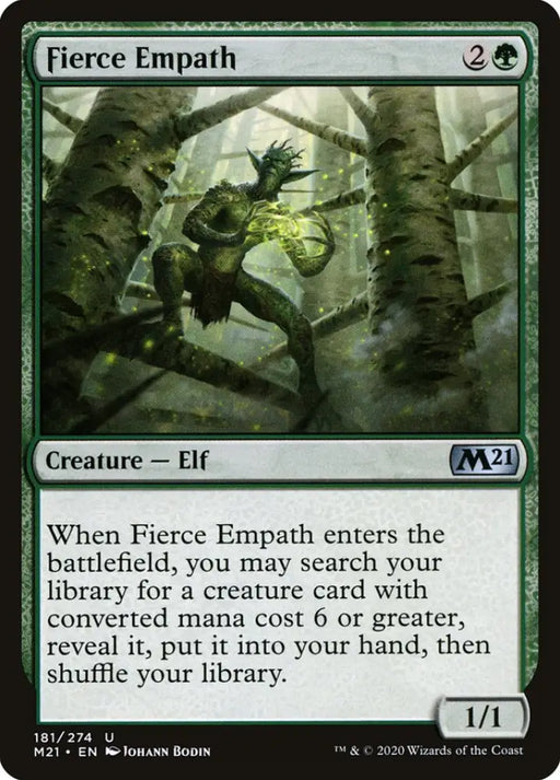 Fierce Empath [Core Set 2021] - MTG Single