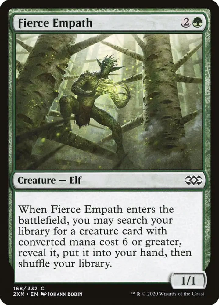 Fierce Empath [Double Masters] - MTG Single