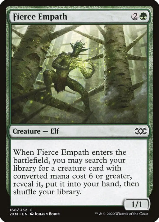 Fierce Empath [Double Masters] - MTG Single
