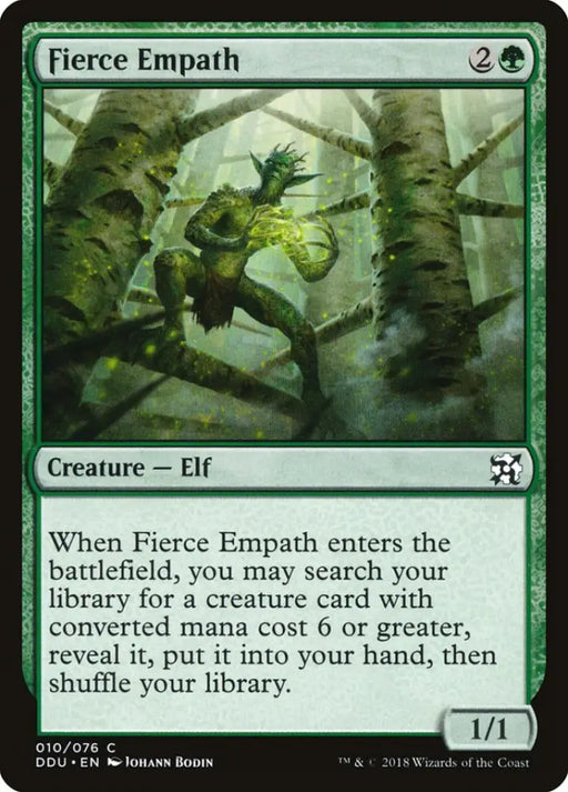Fierce Empath [Duel Decks: Elves vs. Inventors] - MTG Single