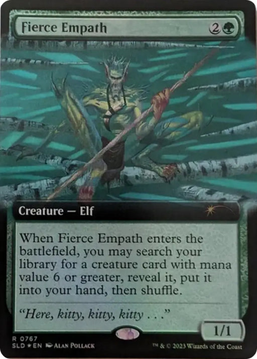 Fierce Empath (Extended Art) [Secret Lair Drop Series] - MTG Single