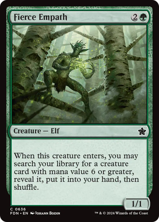 Fierce Empath [Foundations] - MTG Single