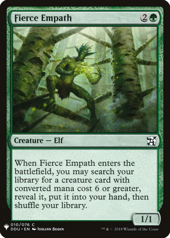 Fierce Empath [Mystery Booster] - MTG Single