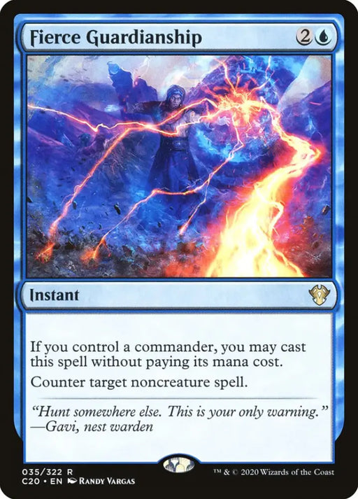 Fierce Guardianship [Commander 2020] - MTG Single