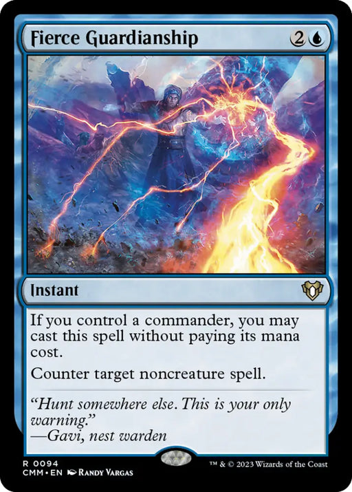 Fierce Guardianship [Commander Masters] - MTG Single