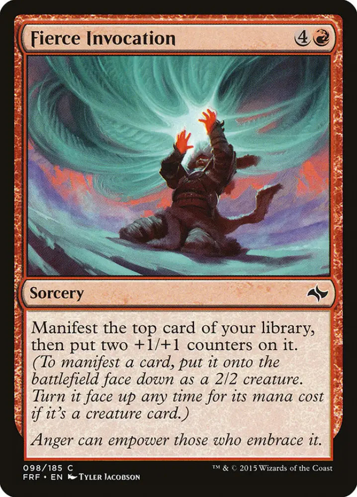 Fierce Invocation [Fate Reforged] - MTG Single