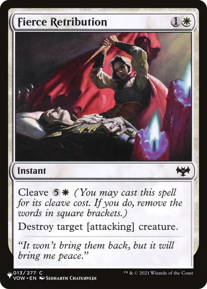 Fierce Retribution [The List] - MTG Single