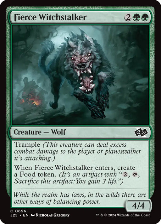 Fierce Witchstalker [Foundations Jumpstart] - MTG Single