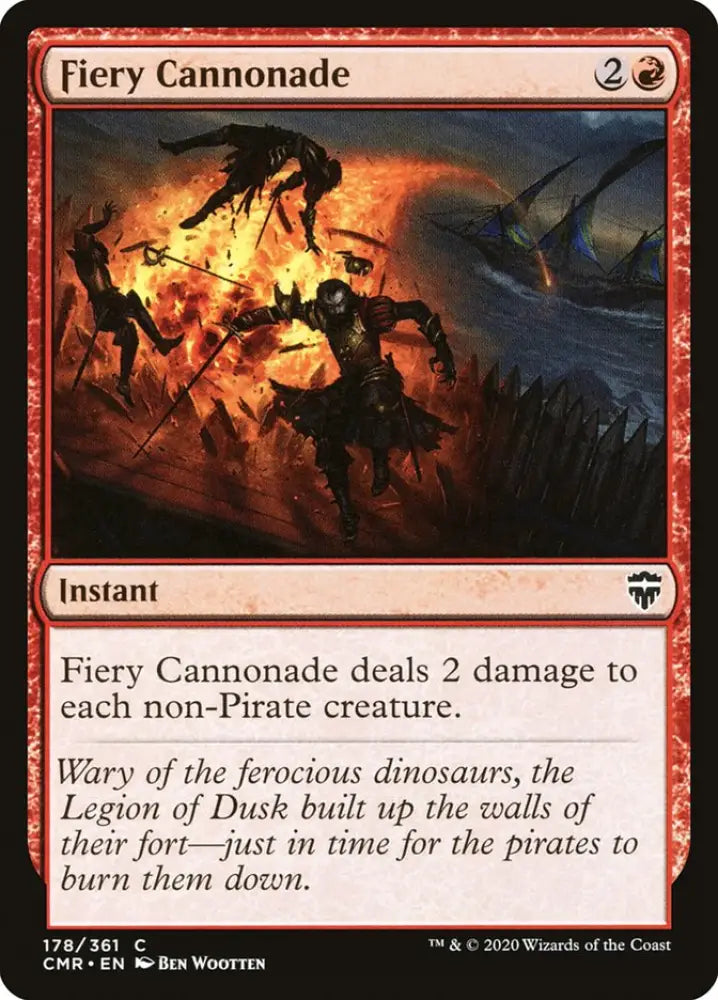 Fiery Cannonade [Commander Legends] - MTG Single