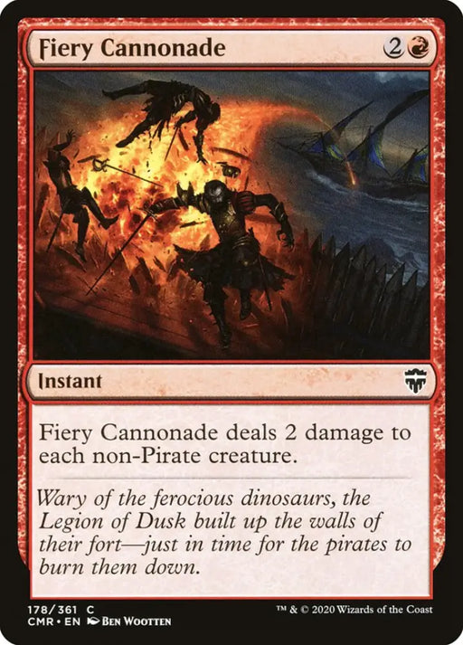 Fiery Cannonade [Commander Legends] - MTG Single
