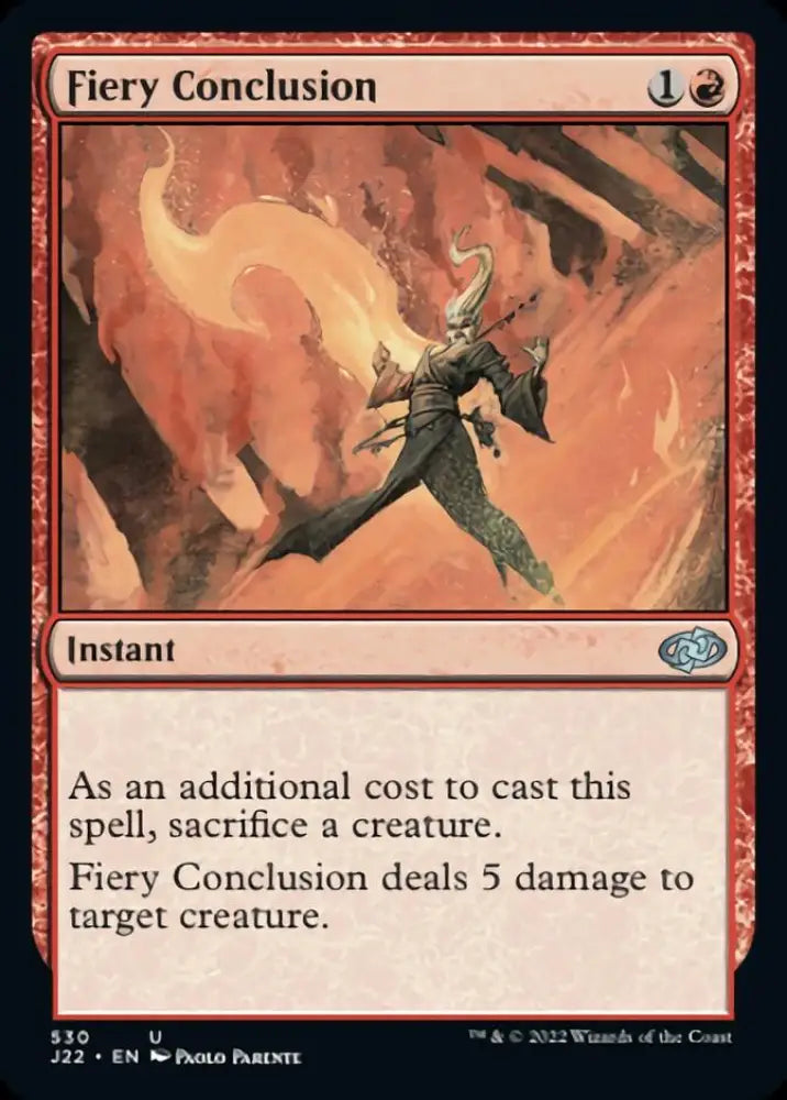 Fiery Conclusion [Jumpstart 2022] - MTG Single