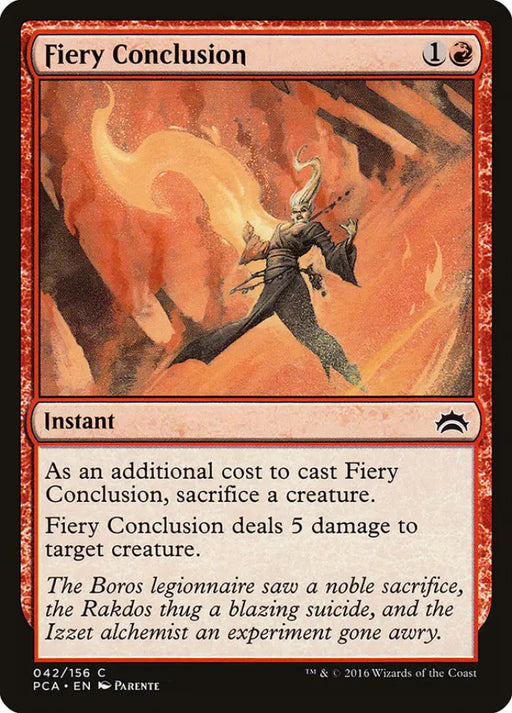 Fiery Conclusion [Planechase Anthology] - MTG Single