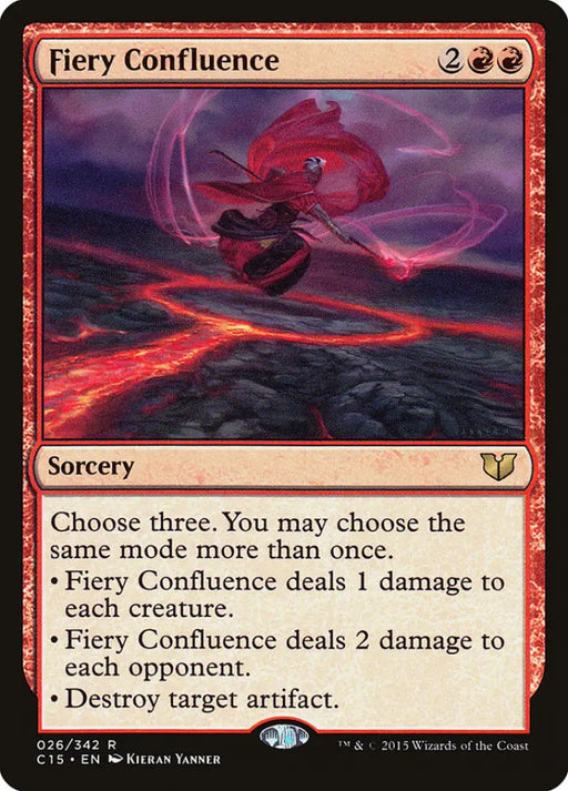 Fiery Confluence [Commander 2015] - MTG Single