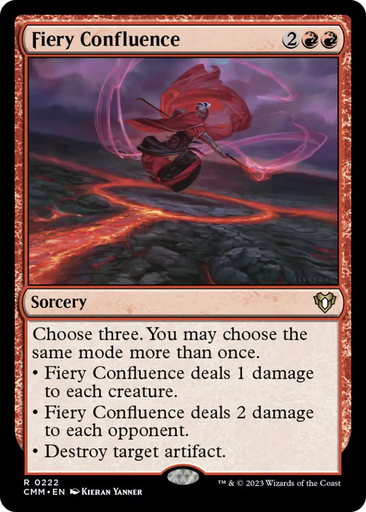 Fiery Confluence [Commander Masters] - MTG Single