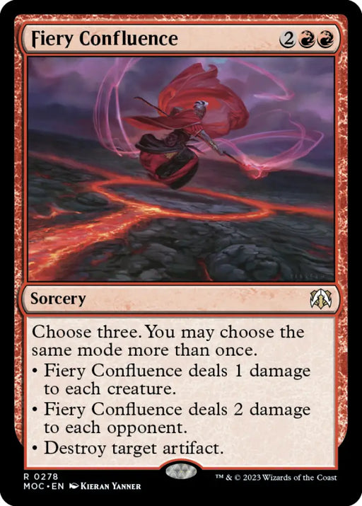 Fiery Confluence [March of the Machine Commander] - MTG Single