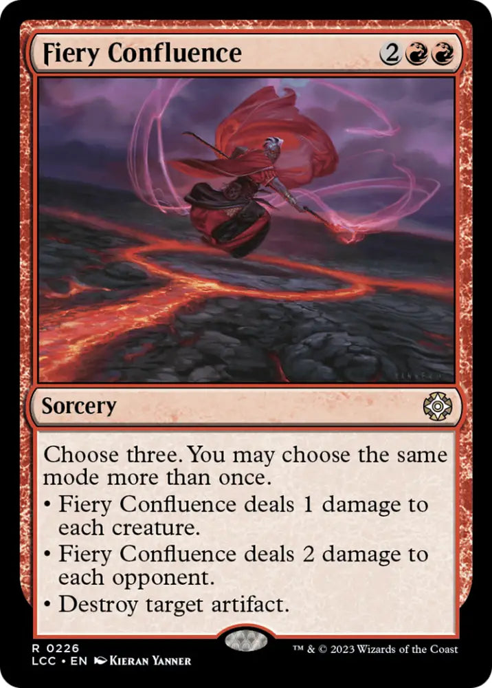 Fiery Confluence [The Lost Caverns of Ixalan Commander] - MTG Single