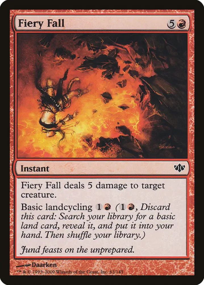 Fiery Fall [Conflux] - MTG Single
