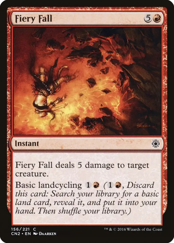 Fiery Fall [Conspiracy: Take the Crown] - MTG Single