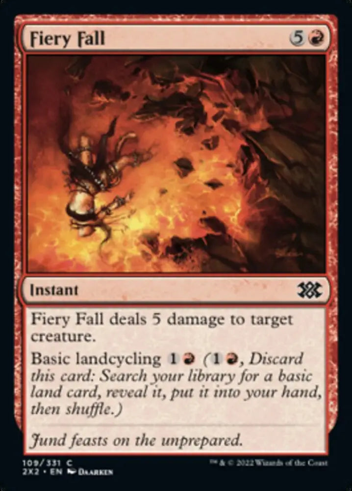 Fiery Fall [Double Masters 2022] - MTG Single