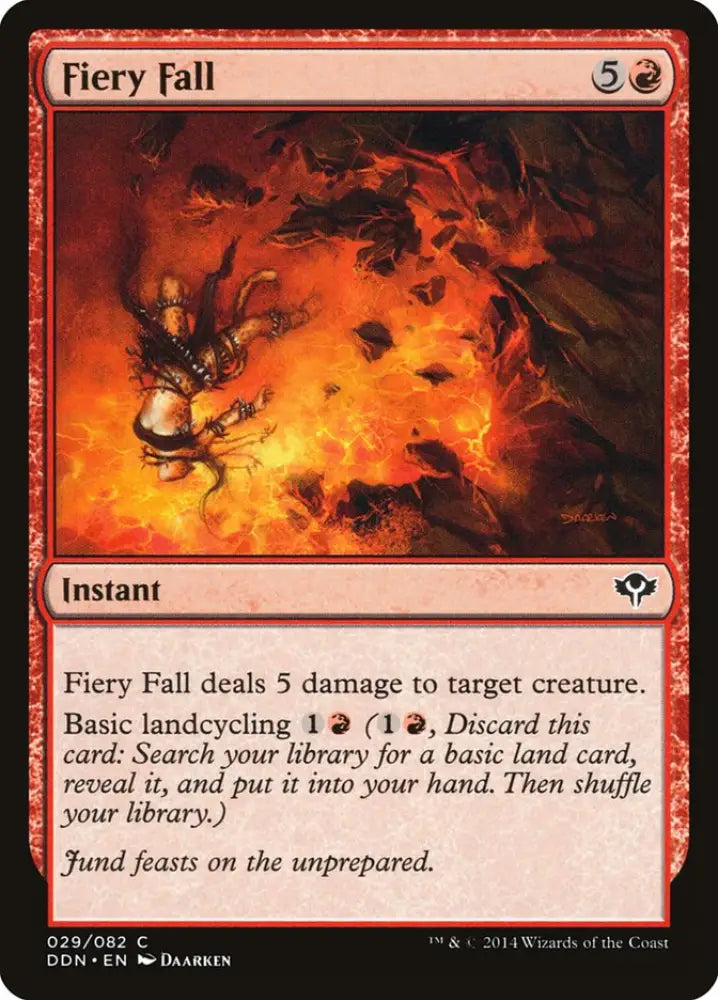 Fiery Fall [Duel Decks: Speed vs. Cunning] - MTG Single