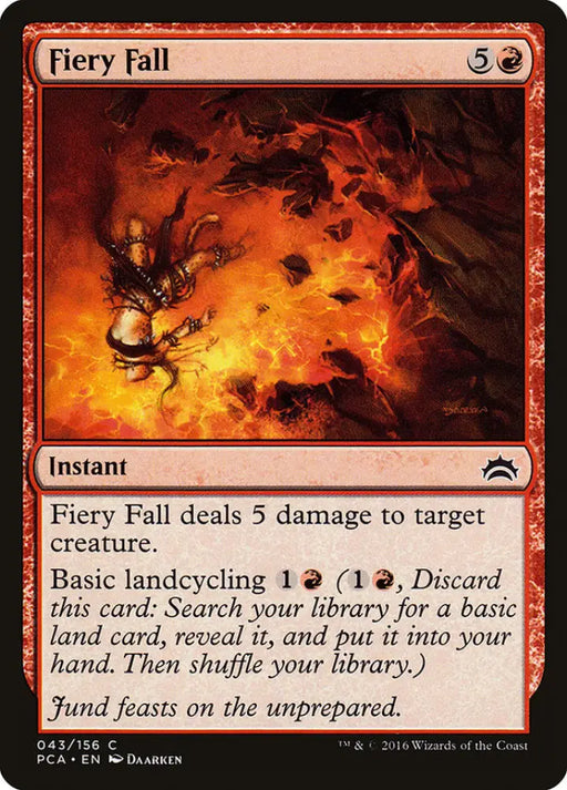 Fiery Fall [Planechase Anthology] - MTG Single