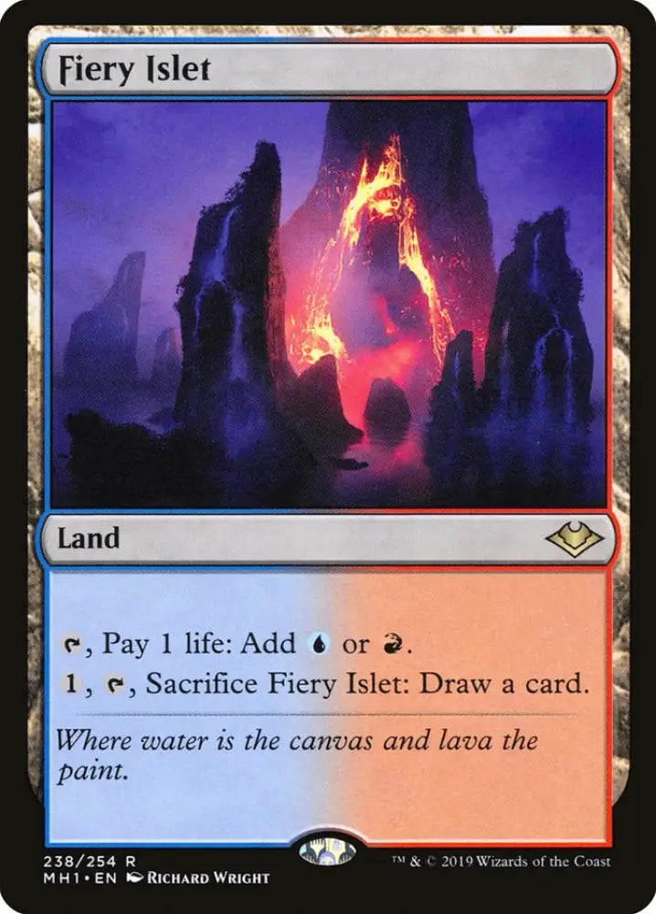 Fiery Islet [Modern Horizons] - MTG Single
