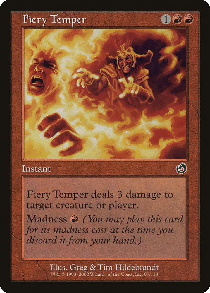 Fiery Temper [Torment] - MTG Single
