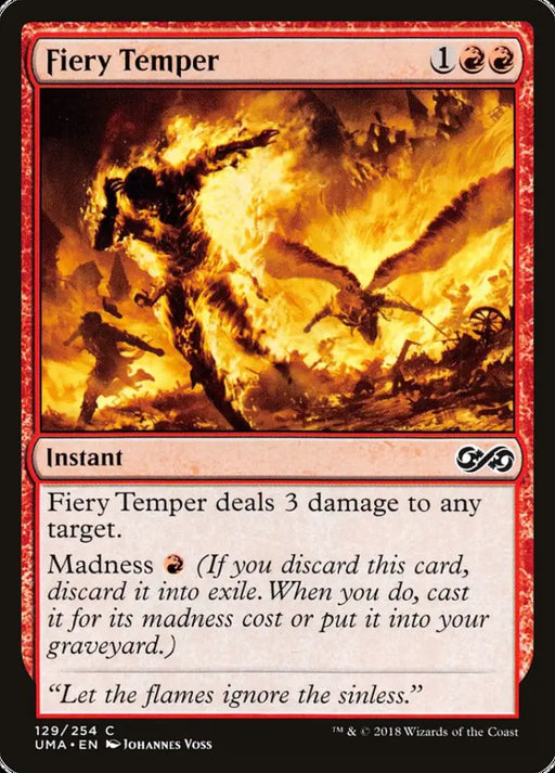 Fiery Temper [Ultimate Masters] - MTG Single