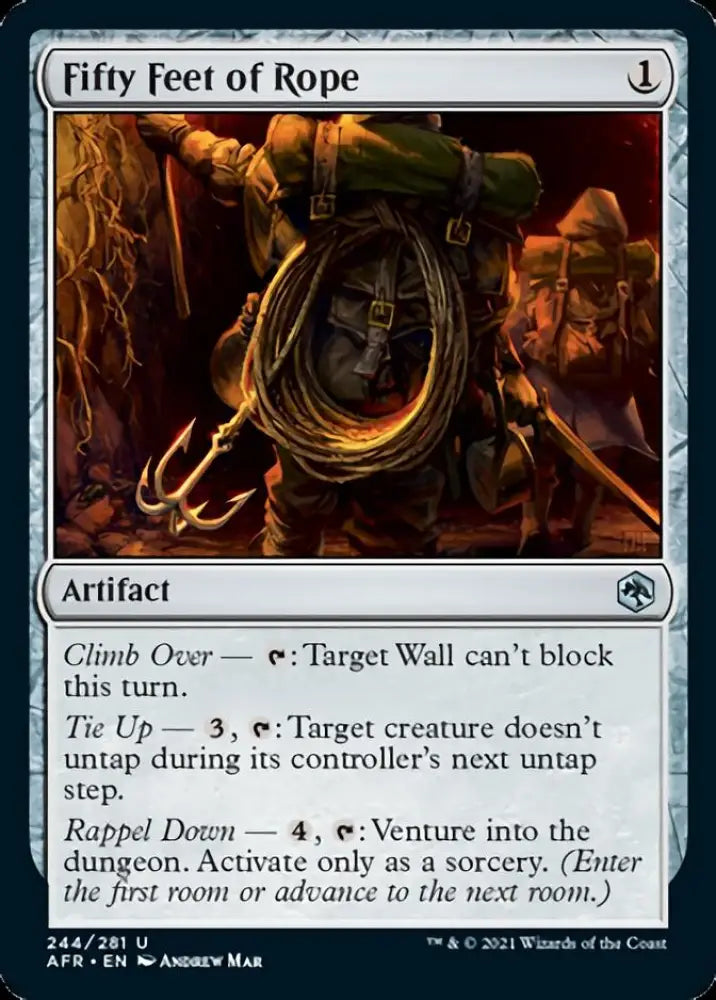 Fifty Feet of Rope [Dungeons & Dragons: Adventures in the Forgotten Realms] - MTG Single