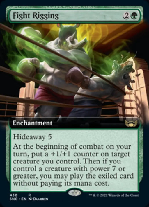 Fight Rigging (Extended Art) [Streets of New Capenna] - MTG Single