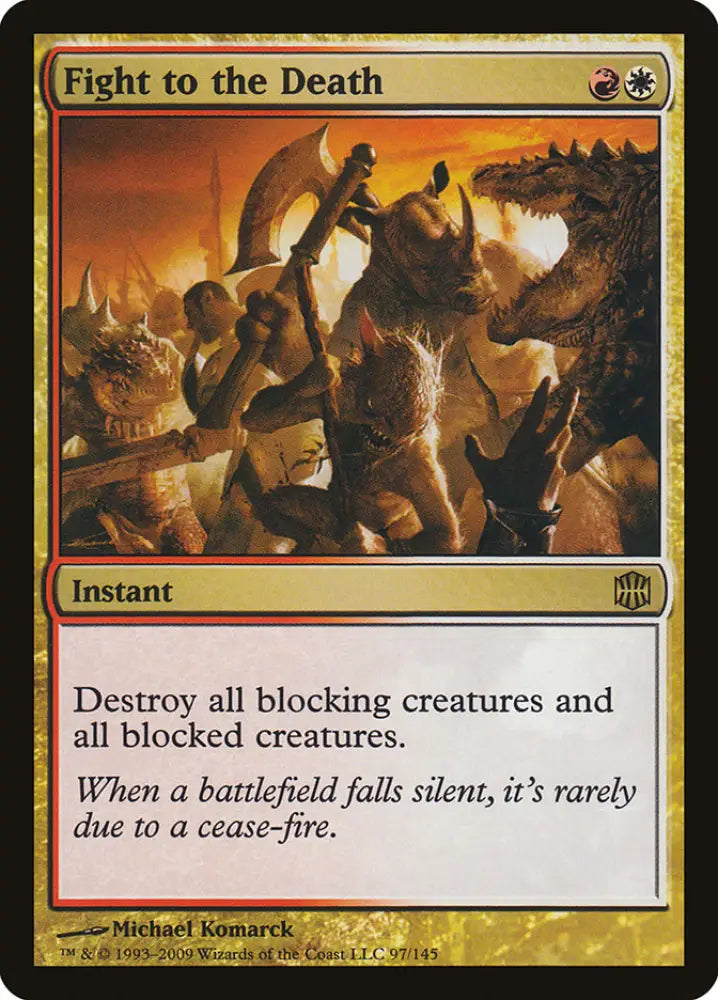 Fight to the Death [Alara Reborn] - MTG Single