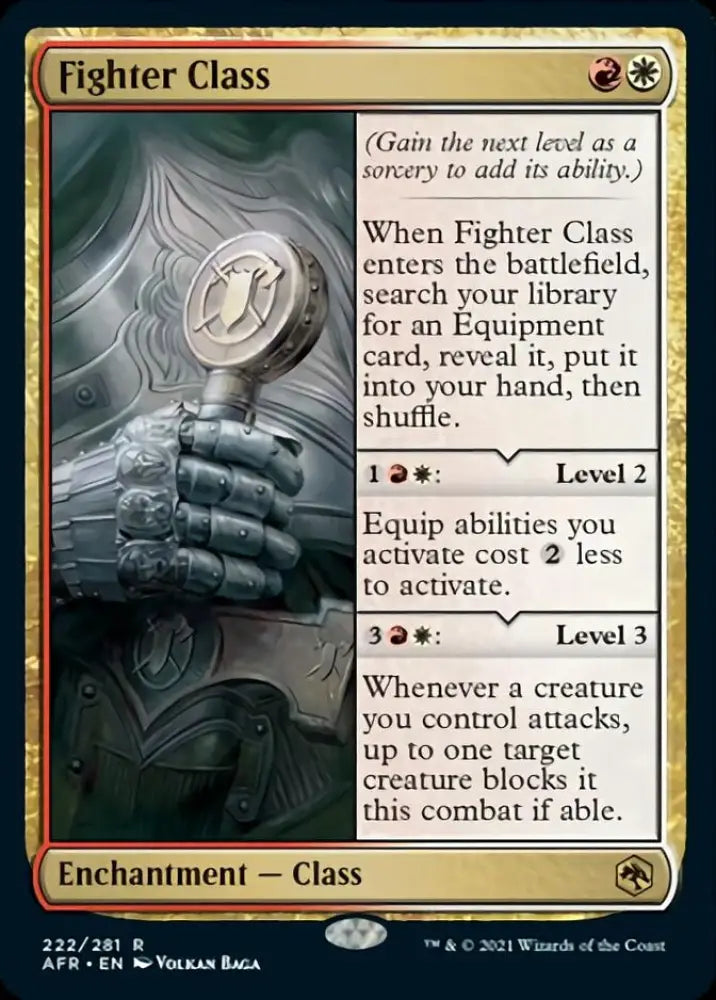 Fighter Class [Dungeons & Dragons: Adventures in the Forgotten Realms] - MTG Single