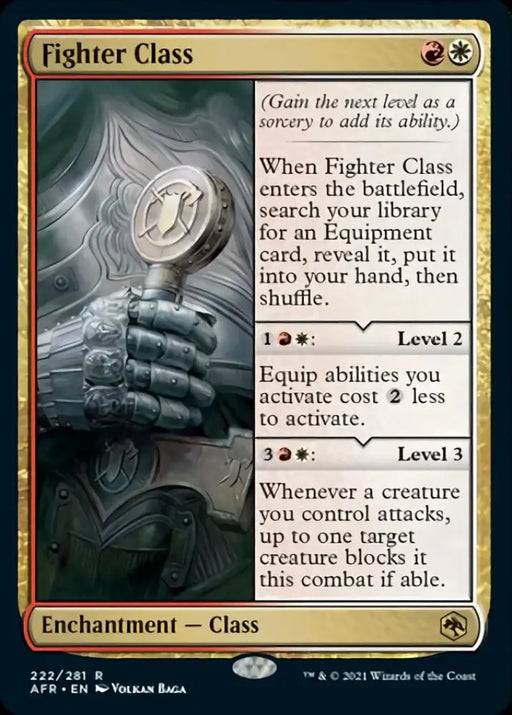 Fighter Class [Dungeons & Dragons: Adventures in the Forgotten Realms] - MTG Single