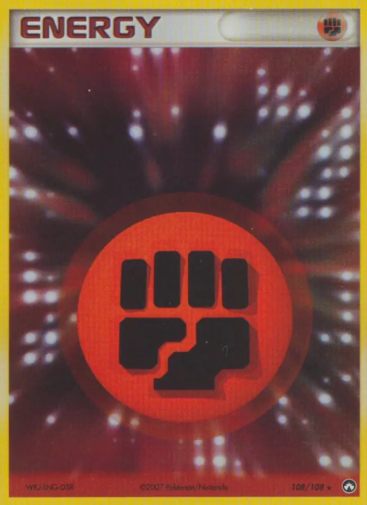 Fighting Energy (108/108) [EX: Power Keepers] - Pokemon Single