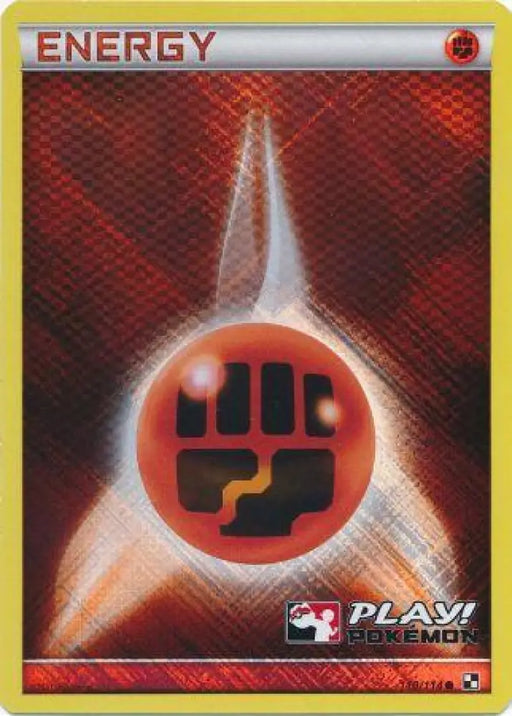 Fighting Energy (110/114) (Play Pokemon Promo) [Black & White: Base Set] - Pokemon Single