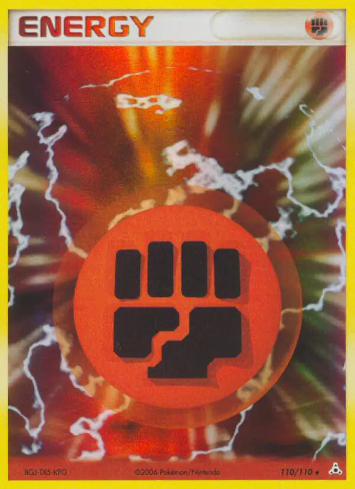 Fighting Energy (110/110) [EX: Holon Phantoms] - Pokemon Single