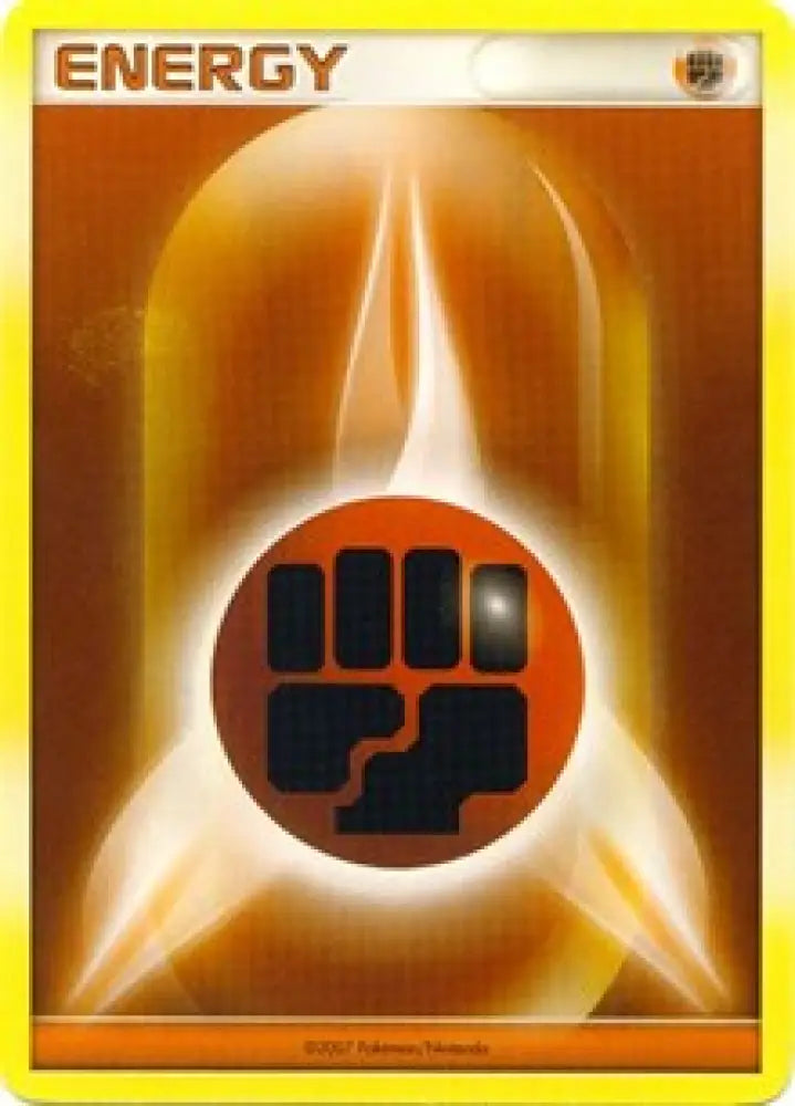 Fighting Energy (2007 2008 League Promo) [League & Championship Cards] - Pokemon Single