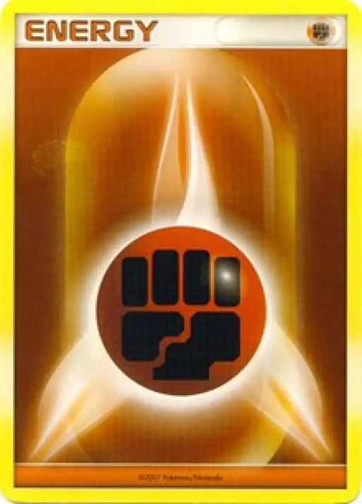 Fighting Energy (2007 2008 League Promo) [League & Championship Cards] - Pokemon Single