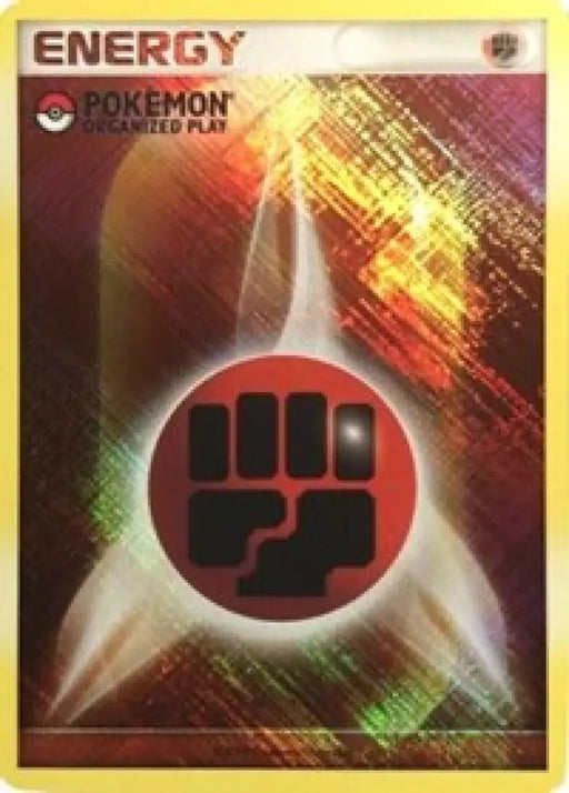 Fighting Energy (2009 Unnumbered POP Promo) [League & Championship Cards] - Pokemon Single
